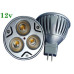 Bec Spot LED MR16 3x1W Power Led 12V